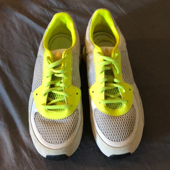 Adidas ZX 800 DB in Chalk/Electric Lemon - Picture 1 of 4